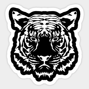 Tiger's head Sticker